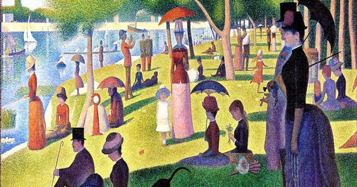 Una tarde de domingo con George Seurat