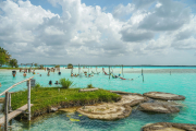 En Bacalar, Quintana Roo, generalmente siempre hay alguien que te informe de la importancia de las estructuras formadas por las cianobacterias.