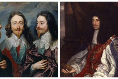 Reyes Carlos I y Carlos II de Inglaterra