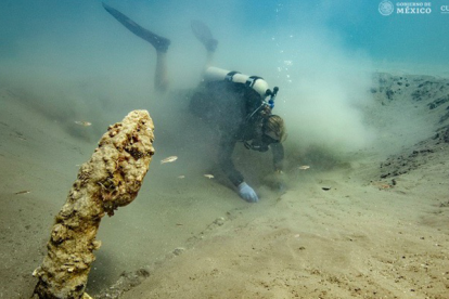 Conoce los tesoros arqueológicos de la parte subacuática de México