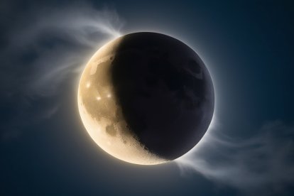 Los eclipses lunares parciales son mucho más frecuentes que los eclipses de Sol. De hecho, suceden cada año.