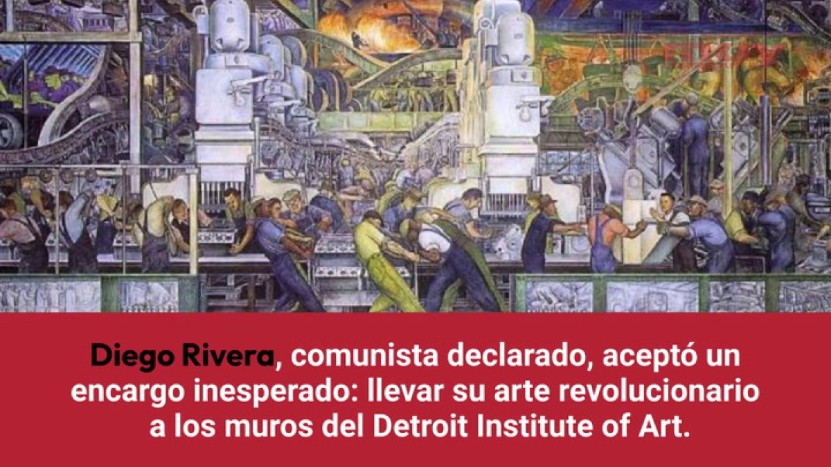 El día en que Diego Rivera plasmó la lucha proletaria en el corazón del capitalismo (Andrea Fischer)