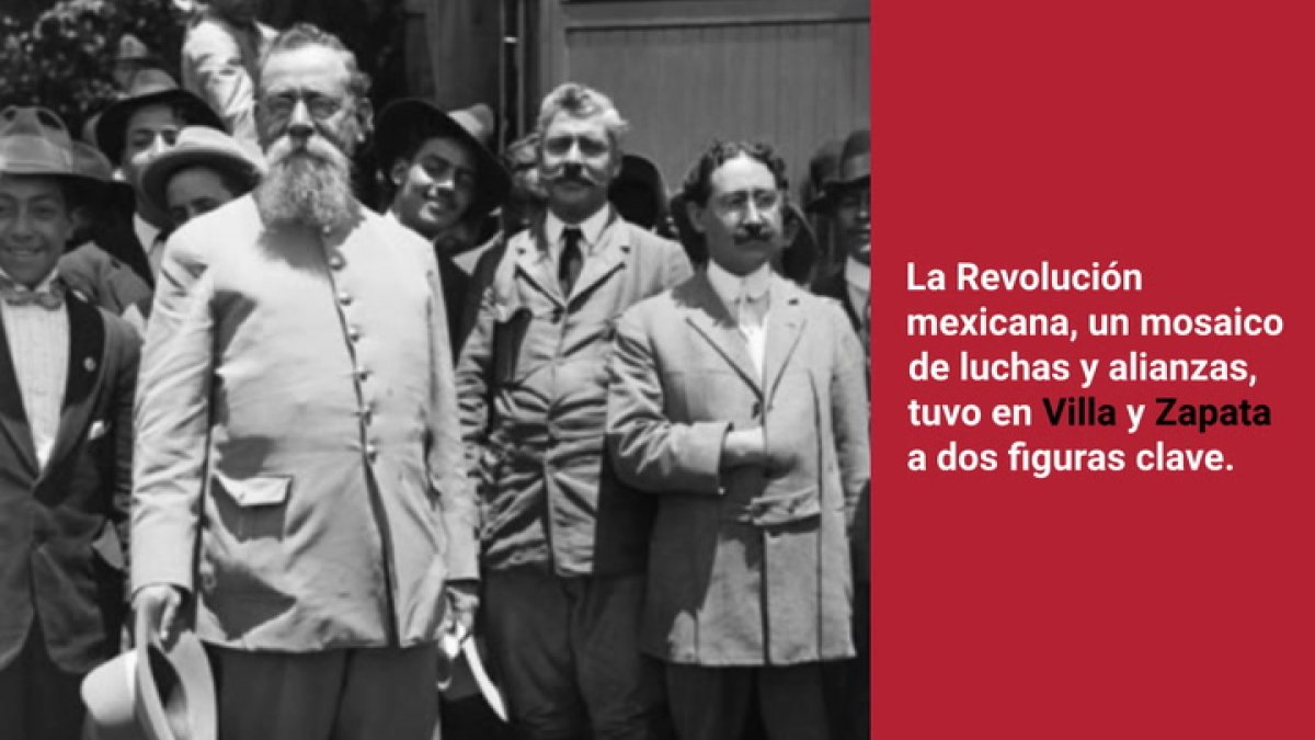 Zapata y Villa: dos líderes revolucionarios unidos por la historia (Bruno Berthier)