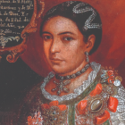 Captura de pantalla del retrato de Josefa de San Agustín, antes de que ingresara al convento Corpus Christi para mujeres indígenas.