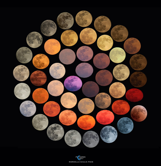 ¿de Cuántos Colores Se Puede Ver La Luna Descúbrelo Con Esta Imagen De La Nasa