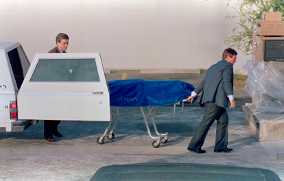cuerpo de Ted Bundy despuÃ©s de ser ejecutado
