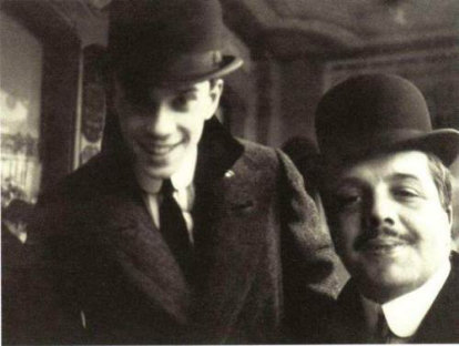 Nijinsky and Diaghilev in Nice