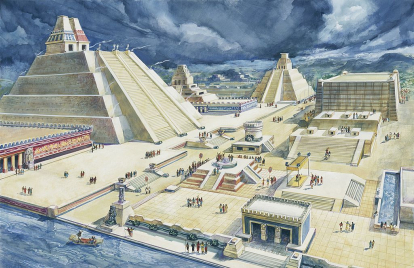 Tenochtitlan: cÃ³mo era la ciudad que fundaron los mexicas
