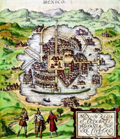 Para Hernán Cortés, la isla de Tenochtitlan significaba una urbe civilizada, pero, al fin, pagana y susceptible de ser conquistada.