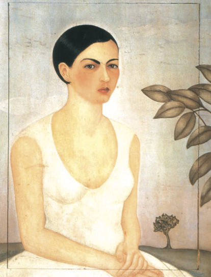 Frida Kahlo, “Retrato de Cristina, mi hermana” (1928).