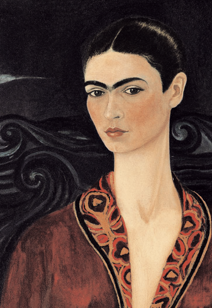 Frida incursionó en el autorretrato como una forma artística, pero también de autoconocimiento.